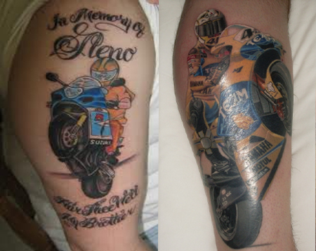 Tatto on Motorcycle Tattoos Ideas Designs Pictures