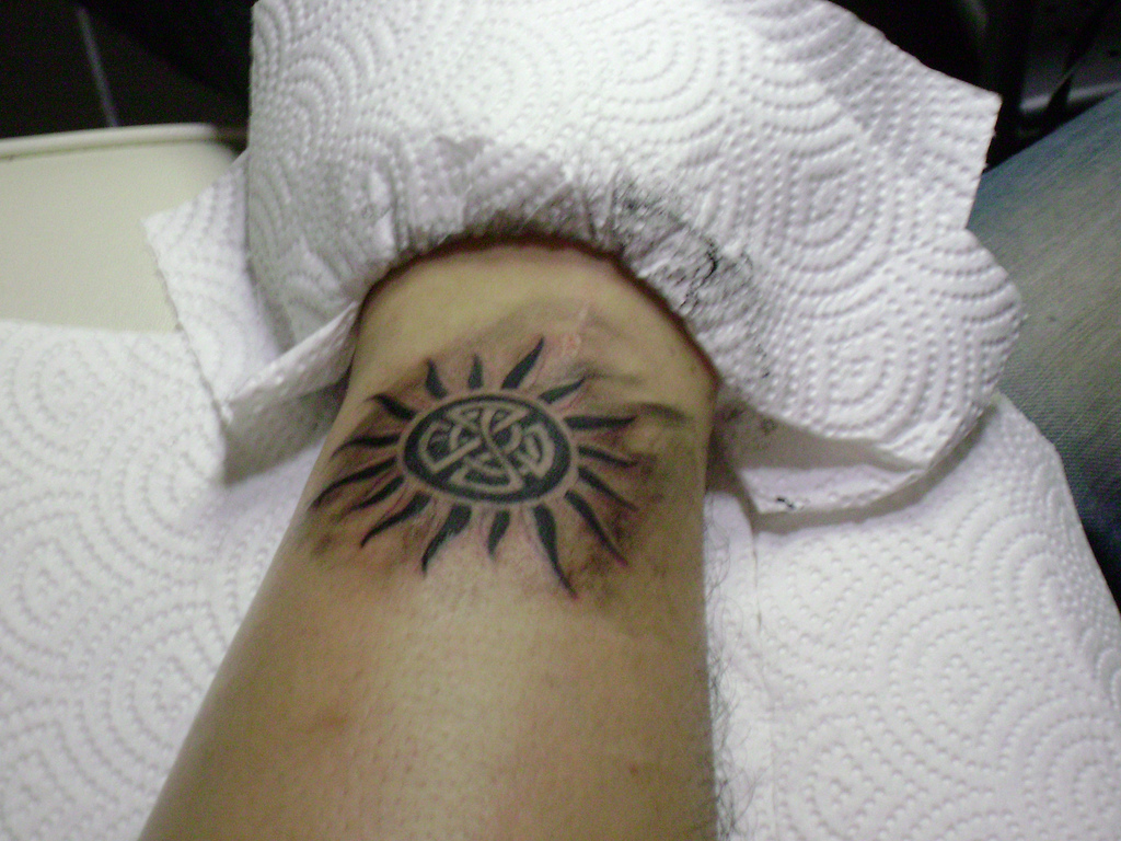 What is a Celtic sun tattoo?