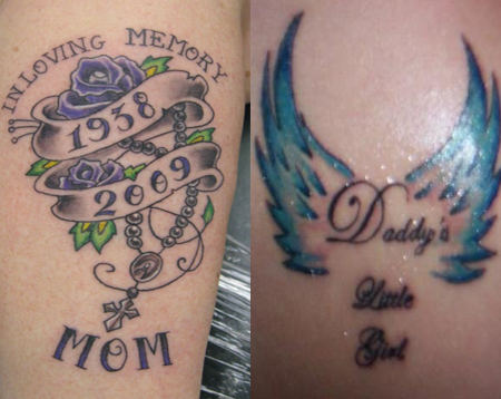Girls  Tattoos on Memorial Tattoo Designs     Ideas   Inspiration