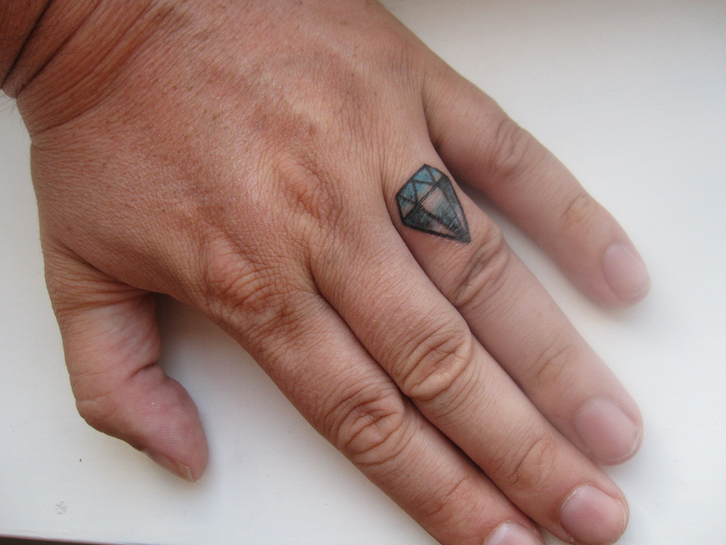 Tattoos On Ring Fingers