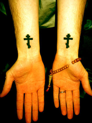 Cross Tattoos On Wrist