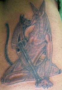 anubis tattoo egyptian