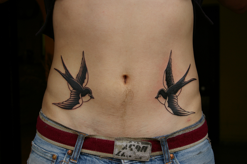 Swallow Bird Tattoo For Men