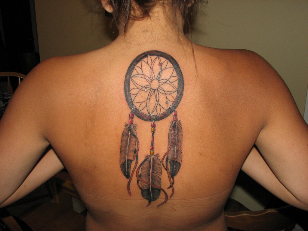 Dream Catcher Tattoo Designs for Women