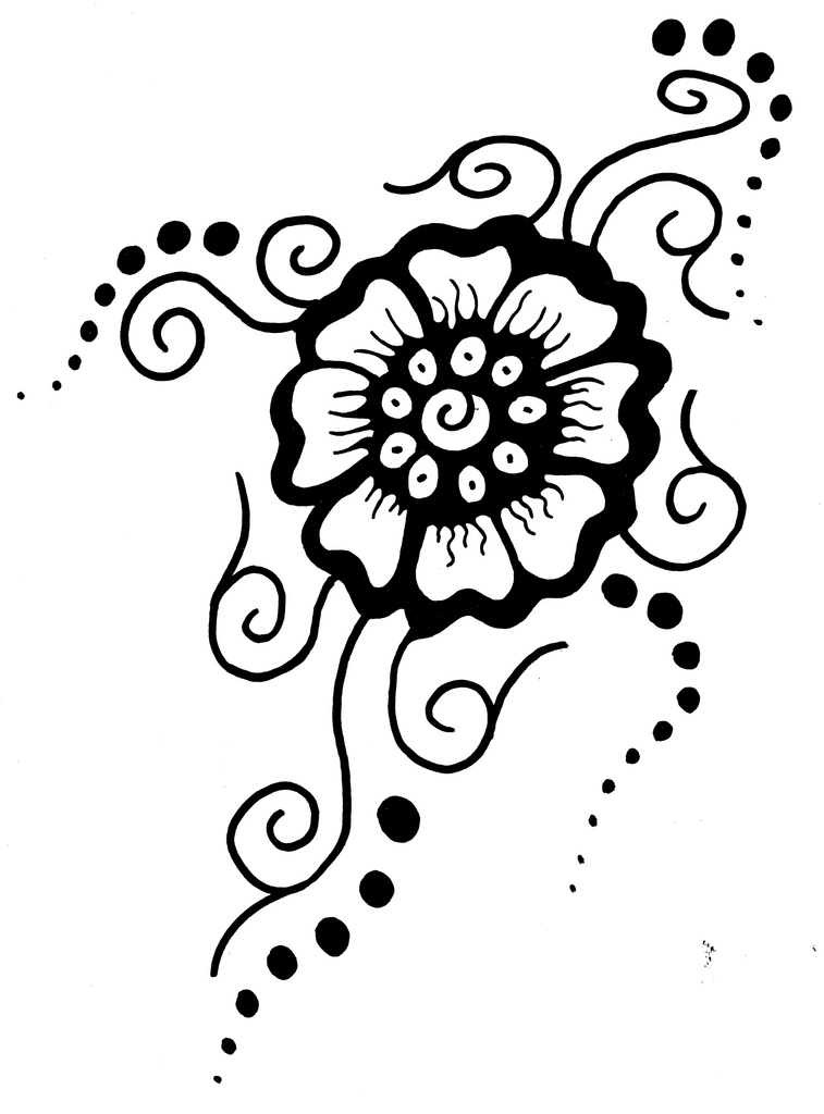 Small Simple Flower Tattoo Designs