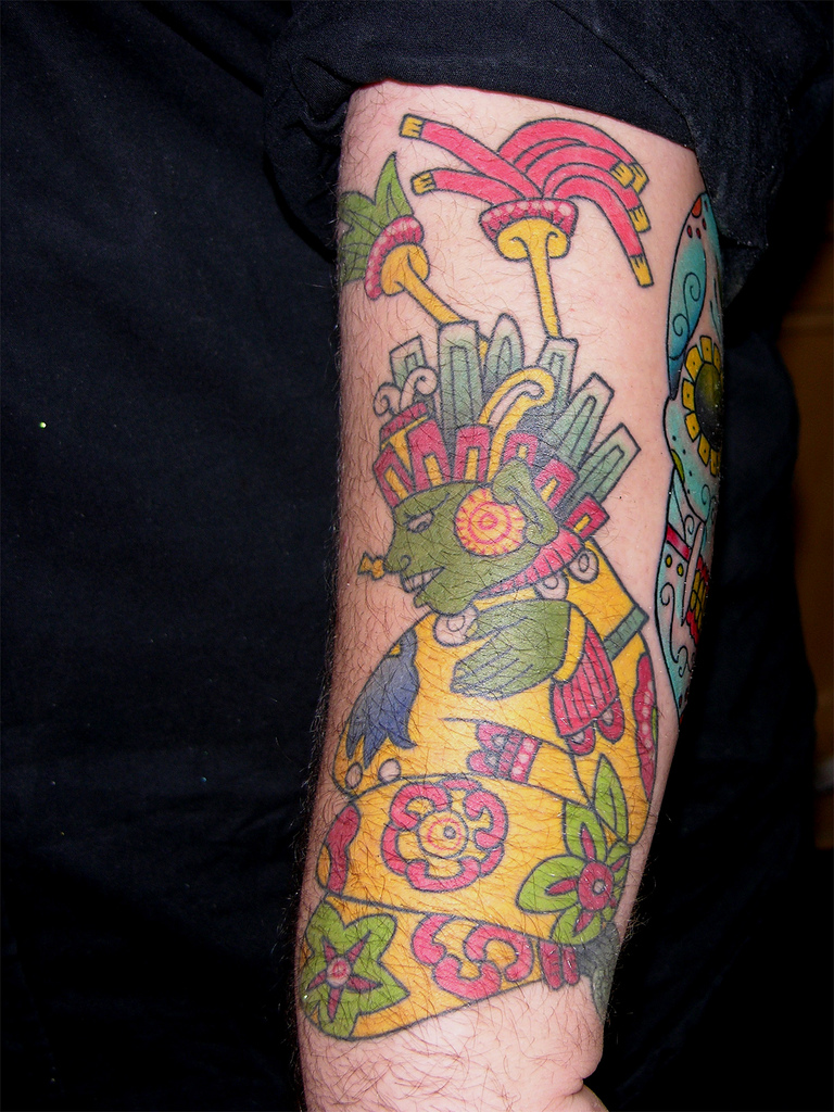 Aztec Tattoos - Ideas, Meaning &amp; Aztec Tattoo Designs