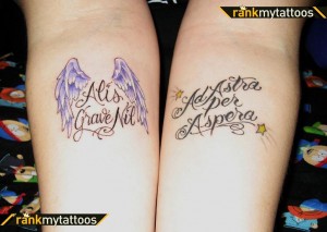 Forearm Latin Quote Tattoo Forearm Latin Quote Tattoo