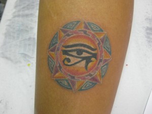  Horus eye tattoo