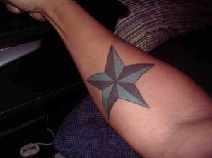 Blue Nautical Star Tattoo Nautical Star Tattoo