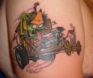 Colourful Monster Tattoo Monster Tattoo