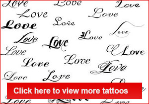 Chinese Tattoo Lettering