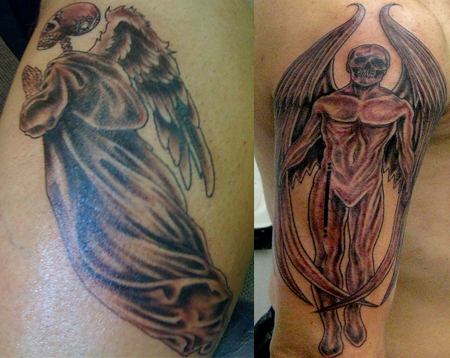 44 Beautiful Guardian Angel Tattoo Designs To Get Inked