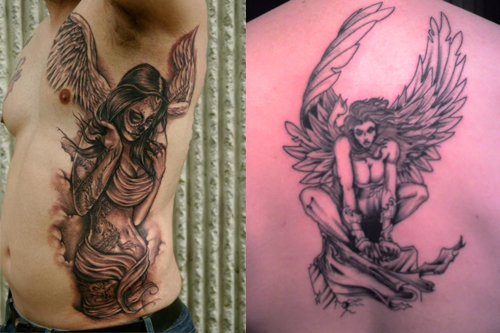 Fallen Angel Tattoo For Girls Types Faqs Beautyhacks4all