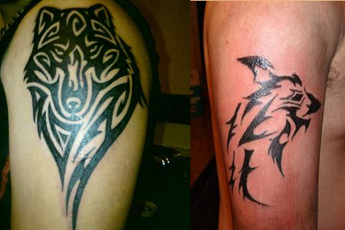 Tribal Wolf Tattoos | Tattoo Designs, Ideas & Meaning ...
