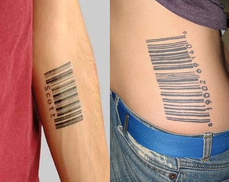 meanings of barcode tattoos