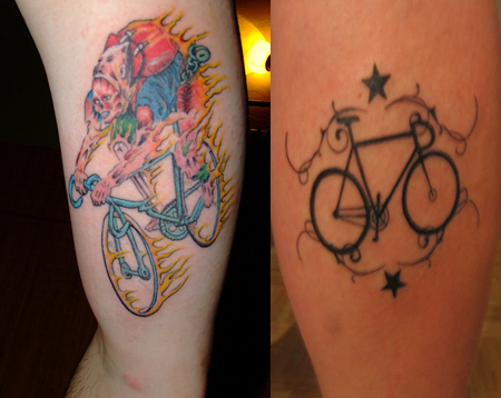Biker tattoo