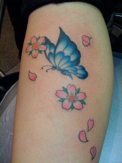 butterfly tattoos on foot cute tattoo designs ideas