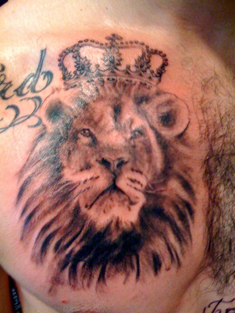 tribal tattoo lion meaning
