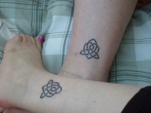 Celtic Knot Sister Tattoos