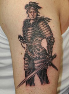 Traditional Samurai Tattoo