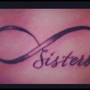 Infinity Sister Tattoo