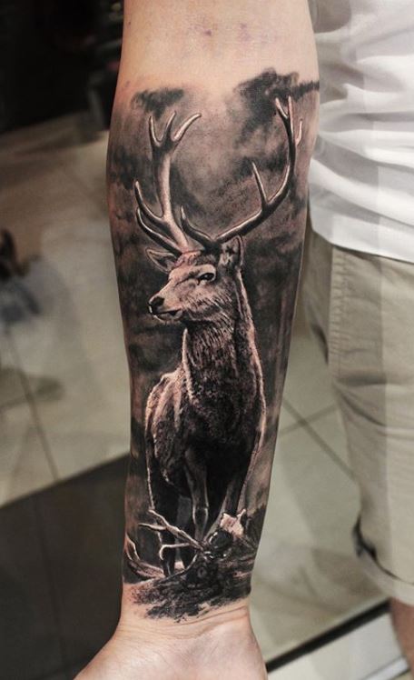 Deer Tattoos  Tattoo Designs Tattoo Pictures  Page 2