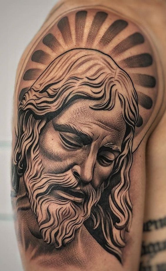 25 Inspiration Jesus Tattoos