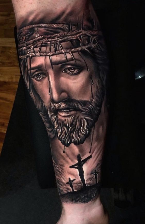 20 Holy Jesus tattoos  Art and Design