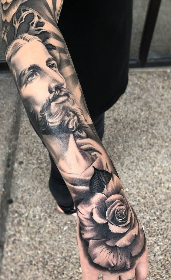 Jesus Christ tattoo by Boris Tattoo  Post 24066