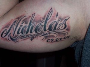 Child's Name Tattoo