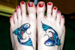 Stunning Pisces Tattoo