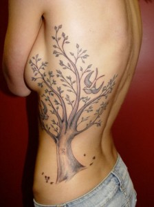 Tree Ribcage Tattoo
