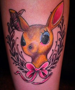 Sweet Deer Tattoo