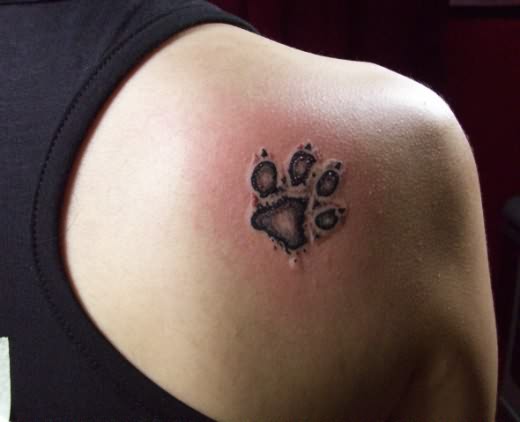 Dog Paw Tattoos