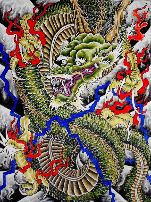 Japanese Dragon Tattoos You Need to Check Out...