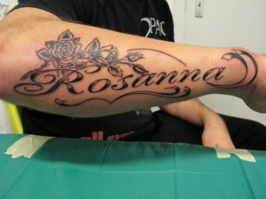 Elegant Name Tattoo