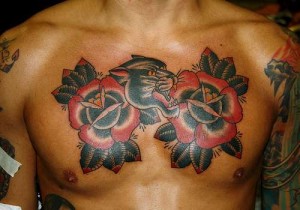 Bold Flower Tattoo