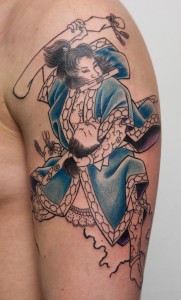 Traditional Samurai Tattoo