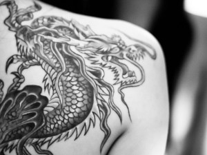 Japanese Dragon Tattoo