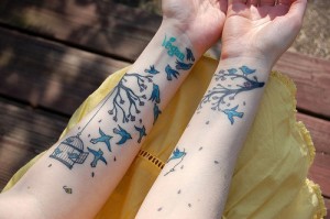 Dual Forearm Tattoos