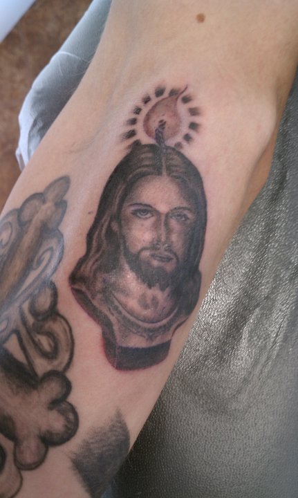 tattoo designs jesus face