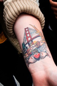Reminder of Home Forearm Tattoo