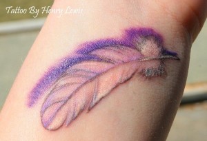 Feather Wrist Tattoos