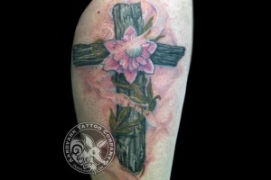 Old Rugged Cross Tattoo