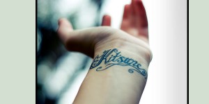 Kitsune Wrist Tattoo