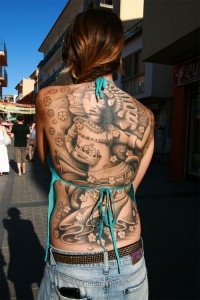 Full Back Tattoo