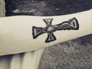 Celtic Knot Cross Tattoo