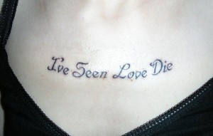 Lyrics Quote Tattoos