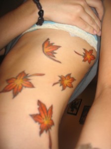 Autumn Leaves Tattoo