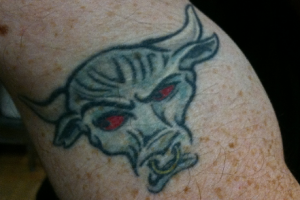 Bull head Tattoo